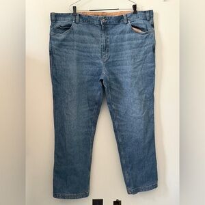 Duluth Trading Co. Relaxed Fit Men's Blue Denim Jeans